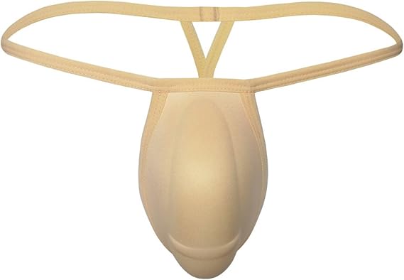 Men Bulge Enhancing Underwear Cup Sponge Pad Underwear Swimming Boxers Briefs G-String Padded Male Thong