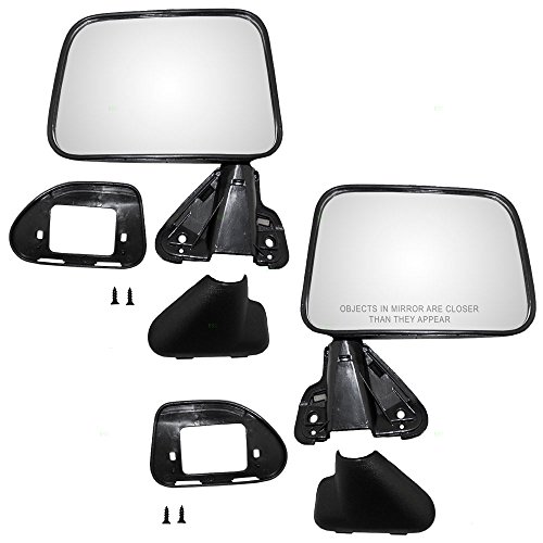 Manual Mirror for 1987-1988 Pickup for 1987-1989 4Runner 8794089135 Set TO1320109
