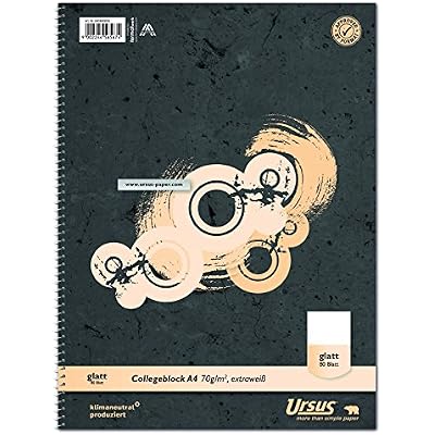 Ursus Basic 040480000 Notepad A4 80 Sheets 70 gm2 Blank