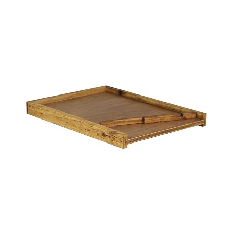 10-Frame Wax-Coated Solid Bottom Board Durable, Bee-Friendly Design for Langstroth Hives