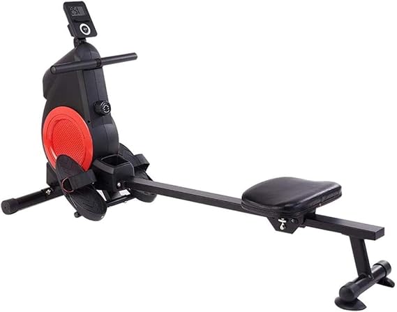 Folding Rowing Machine, For Home Use, Folding, Resistance Adjustment, Load Capacity 264.6 lbs 120 kg, Abs Training Equipment, Indoor Use, Folding Rowing Machine, Rower, Fitness