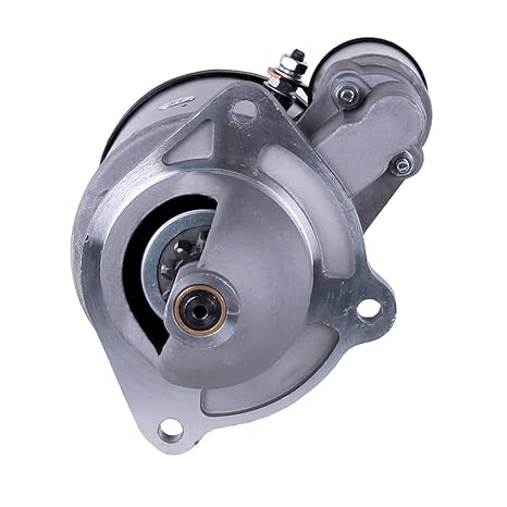 RAREELECTRICAL Starter Motor Compatible with 1984-2006 Ford/New Holland | LS180 LX865 Skid Steer 12V Diesel 86513093