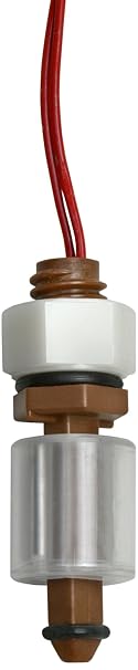 Madison M3326-NO Liquid Level Sensor, subminiature Float Switch Normally Open, Polypropylene, 3/8" Bulkhead