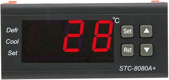 STC 8080A Digital Alarm Temperature Controller Thermostat for Cooling and Defrosting