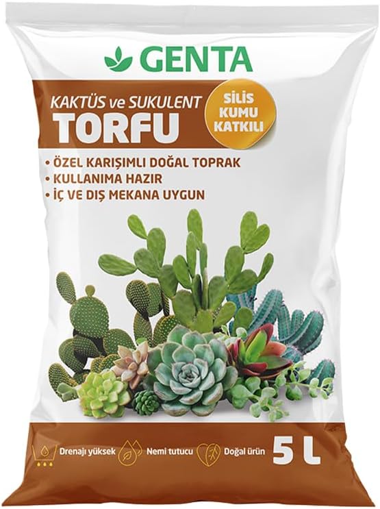 Genta Kaktüs Toprağı 5 Lt