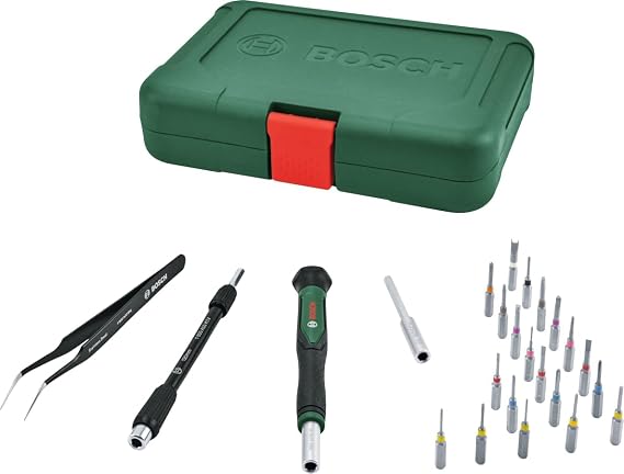 Bosch Hassas Uçlu Tornavida Seti 24 Parça