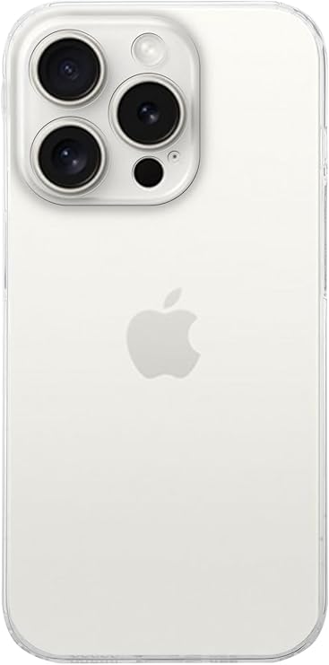 iPhone 15 Pro Uyumlu ile Uyumlu Kapak Kamera Korumalı Süper Silikon Şeffaf Kılıf