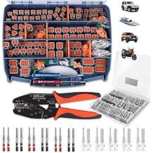 JRready ST6316 DT Deutsch Connector Kit, 2-12 Pin, Size 16, Crimping Tool, Extraction Tool