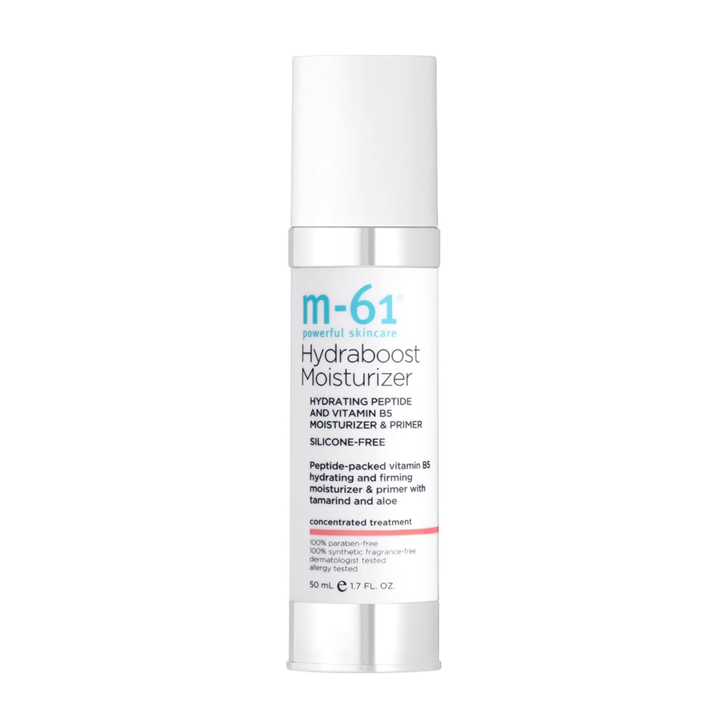 M-61 Hydraboost Moisturizer, Hydrating Peptide and Vitamin B5 Moisturizer & Primer
