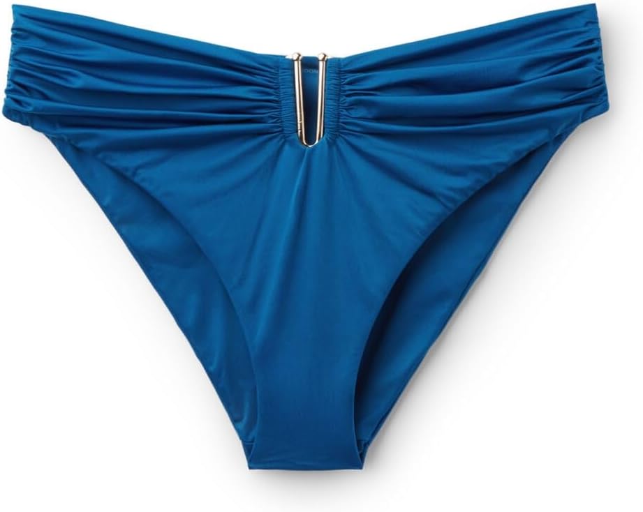 CALZEDONIA Shiny Satin High Rise Swimsuit Bottom
