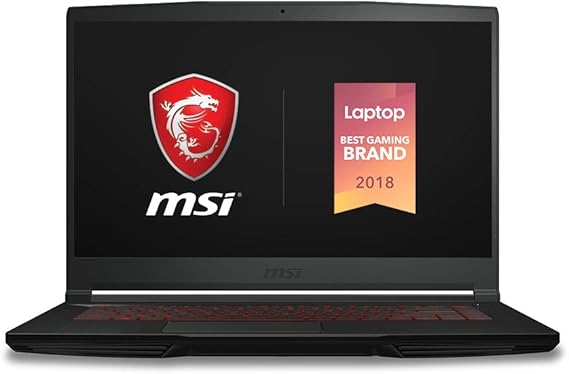 Happy Watch MSI GF63 Thin 9SC-068 15.6" Gaming Laptop, Thin Bezel, Intel Core i5-9300H, NVIDIA GeForce GTX1650, 8GB, 256GB NVMe NVMe SSD