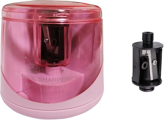 Battery Power Electric Pencil Sharpener Portable &Automatic Sharpening