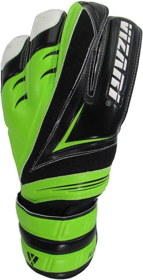 Vizari Avio F.P. Soccer Goalkeeper Goalie Gloves - Superior Grip, All Skill Levels - Non-Slip Receiver Gloves for Kids and Adults