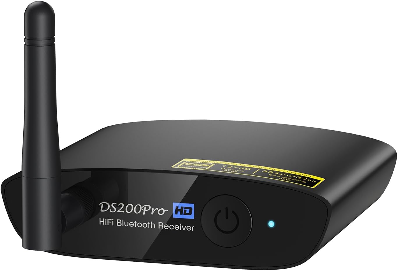 1Mii DS200Pro Long Range Bluetooth 5.3 Receiver with Audiophile DAC, LDAC & aptX HD, Wireless Audio Receiver for Hi-Fi Streaming to Home Stereo, AV Receiver or Stereo Amplifier
