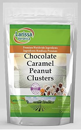 Chocolate Caramel Peanut Clusters (8 oz, ZIN: 524904)