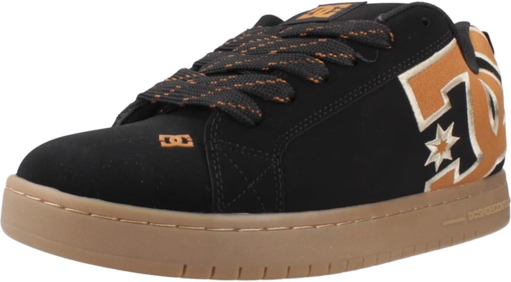 DC Shoes Mens Court Graffik Casual Low Top Skate Shoe Sneaker