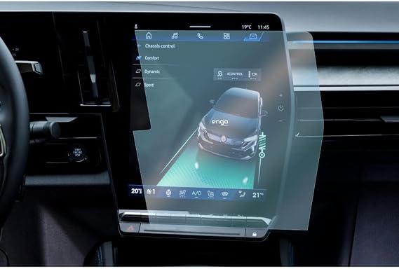 Engo Renault Austral 12 İnç İle Uyumlu Ekran Koruyucu Techno Esprit Alpine