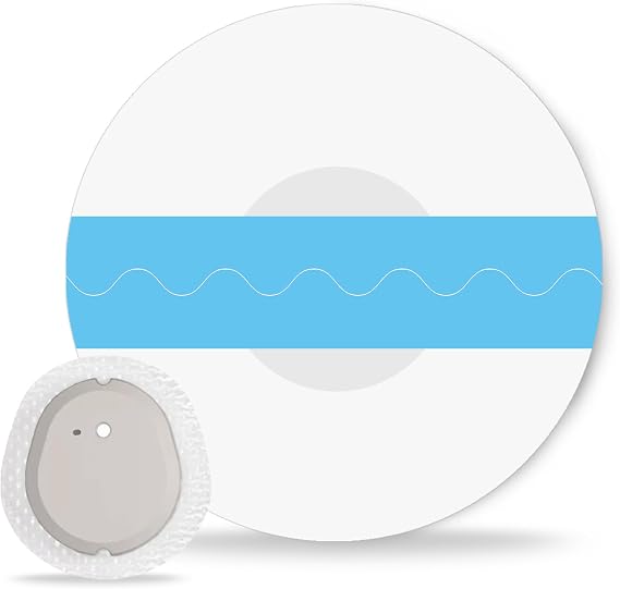100Pack G7 Adhesive Patches, Waterproof Stelo Overpatches,15-Day Protection | Breathable,Hypoallergenic & Latex-Free, No Glue in the Center,Clear G7 Overpatches