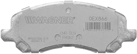 Wagner Brake OEX OEX866 Disc Brake Pad Set Premium Ceramic