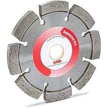 MK Diamond 156048 MK-404DV Crack Chaser 4-Inch Dry Cutting V Segment Diamond Saw Blade with 5/8-Inch Arbor Supreme Grade for Cement or Concrete