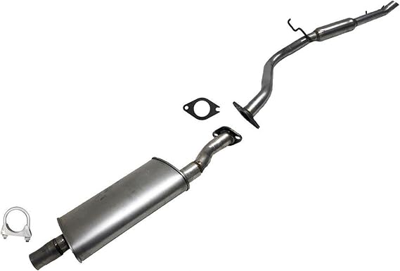 Muffler Tail Pipe Resonator Exhaust System Replacement Parts for Ford Escape V6 3.0L 2007 2008