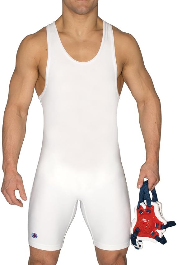 Cliff Keen The Relentless Wrestling Singlet - SIZE: XS, COLOR: White