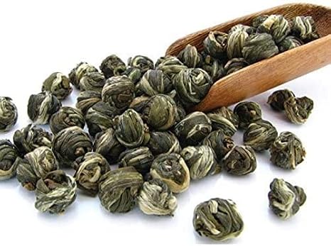 Tealyra - Imperial Jasmine Dragon Pearls - Loose Leaf Green Tea - Jasmine Green Tea with Pleasant Aroma and Tonic Effect - Best Chinese Green Tea - 400g (14-Ounce)