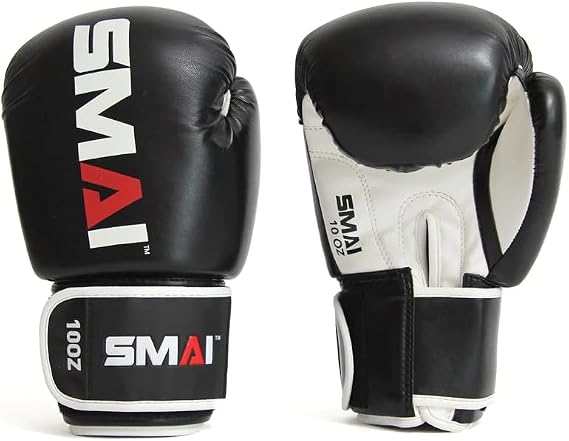 SMAI Leather Boxing Glove (14, Ounces)