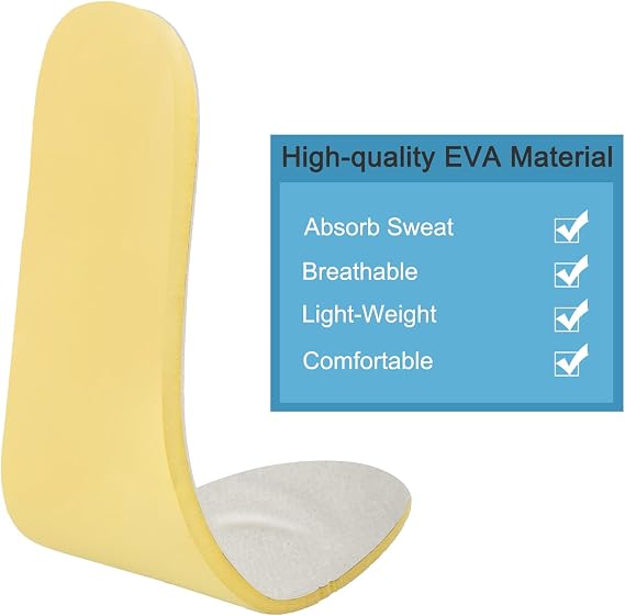 Classic Insoles for Hey Dude Women's Wendy Shoes Replacement, Footwear Inserts Comfortable & Light-Weight