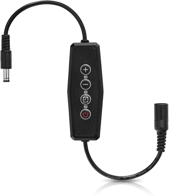 DaToo Aquarium Light Timer&Dimmer Fish Tank Light Controller with Adjustable Brightness Single Channel LED Light Timer 4/8/12h Dimmer Lights Switch for 5-24V DC LED Lights
