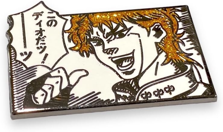 KOZUKI JoJo Enamel Pin - White - Modern - Unisex - 1 Count