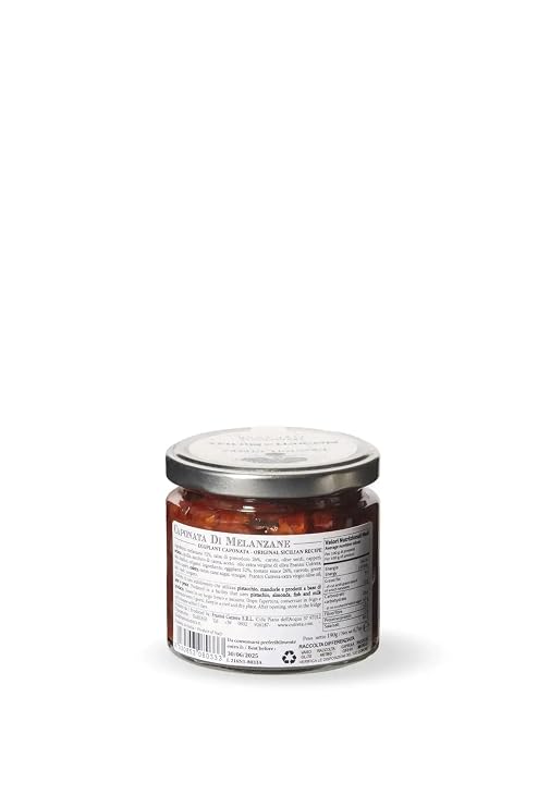 Farmer tomato sauce - Traditional Sicilian Recipe (Eggplant Caponata)