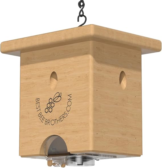 Best Bee Brothers Pine Turbo Trap Carpenter Bee Trap for Outside 1 Pack