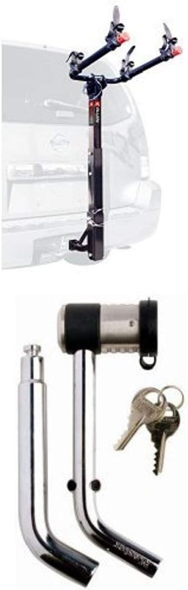 Allen Sports Deluxe 2-Bike Hitch Mount Rack with 1-2 Inch Receiver