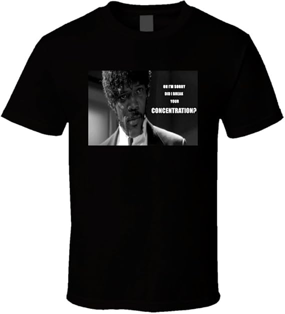Pulp Fiction Samuel Jackson Classic Movie T Shirt