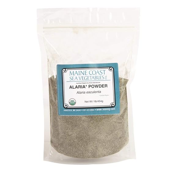 Alaria Powder - "Wild Atlantic Wakame" - Organic Seaweed - 1 Pound