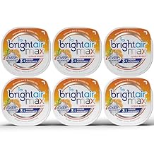 Bright Air Max Odor Eliminator Gel, Biobased Air Freshener, Cruelty Free, Cool and Clean Scent, 8 Oz Each, 6 Pack