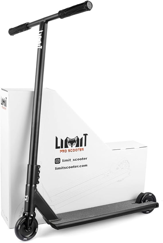 Limit LMT71AZ プロストリートスクーター ボックスエンド付き ベストフリースタイル BMXスタントスクーター トール大人とティーン向け 中級または上級者向け トリックスクーターライダーに最適