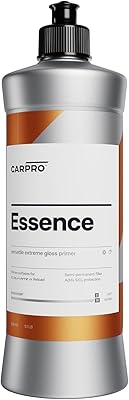 CARPRO Essence: Extreme Gloss Primer - SiO2 Protection, Nano-Tech Quartz, Remove Swirls & Build Clear Coat Thicker, Primes Surface for CQUARTZ or Reload, High Gloss Durable Resins - 500ml 17oz