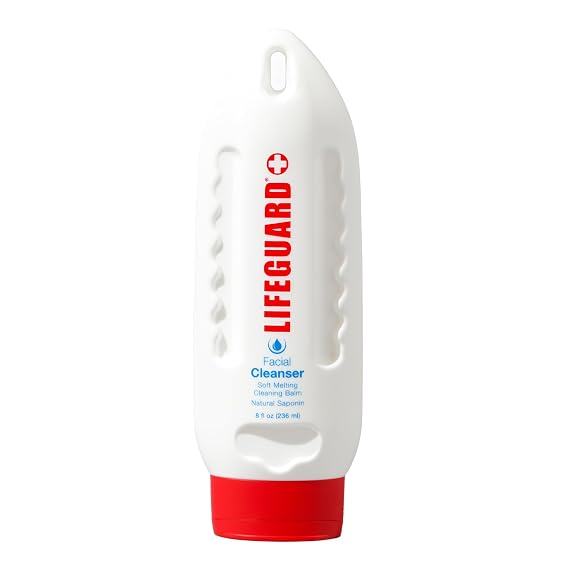 LIFEGUARD Daily Facial Cleanser - Sunscreen & Makeup Remover for Deep Cleansing, Pore Care, Easy Clean, Gently Moisturizes, All Skin Types - 8 fl. oz.