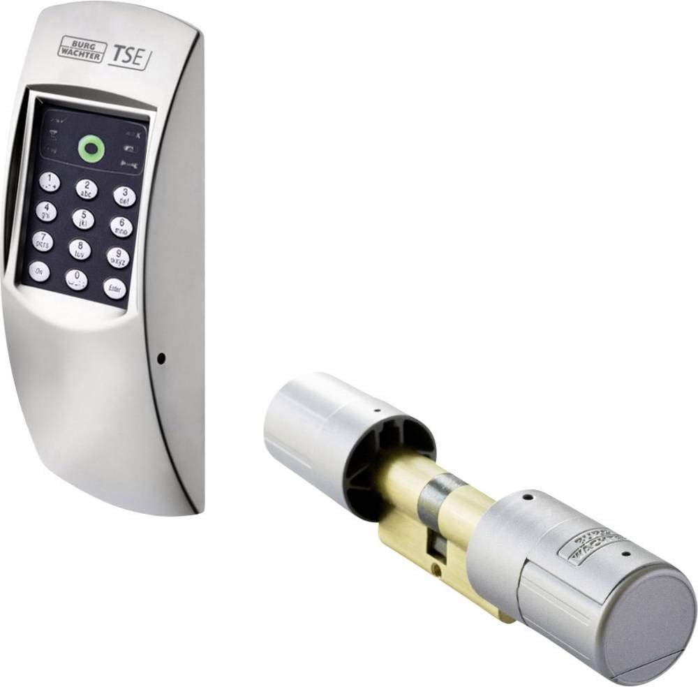 Burg-Wächter TSE Set 4001 Home MCR Wireless Door Lock with Keyboard, Grey