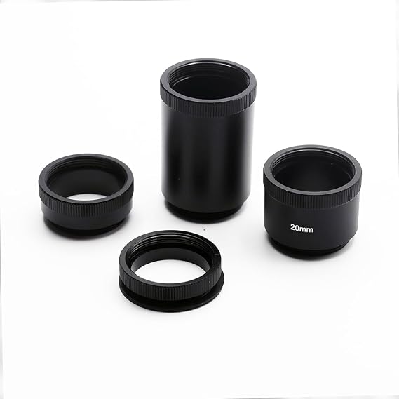 Lens Extension Ring Set (C/CS Mount), 6 Rings: 0.5mm, 1mm, EXT-S-Set