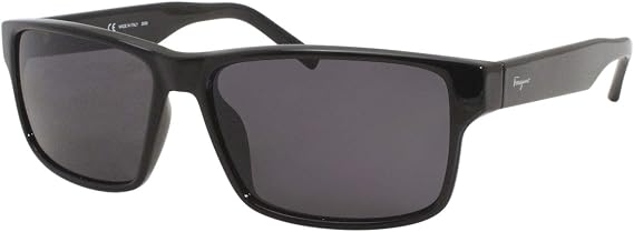 Ferragamo SF960S Unisex Sunglasses Black, 58