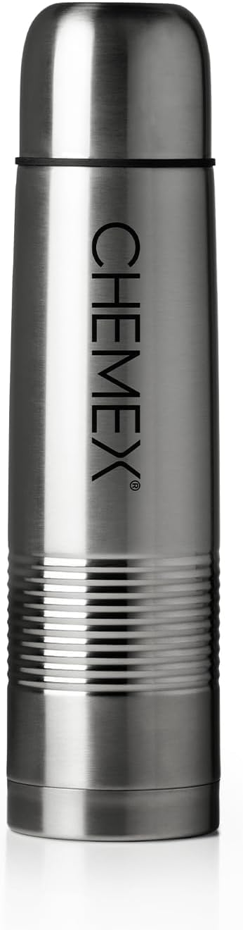 Chemex Insulated Thermos, 0.5 Liter, Leak Proof Travel Coffee Flask Bottle | Hot 8 Hours or Cold 24 Hours, Leak Proof Seal, Dishwasher Safe, Coffee On the Go