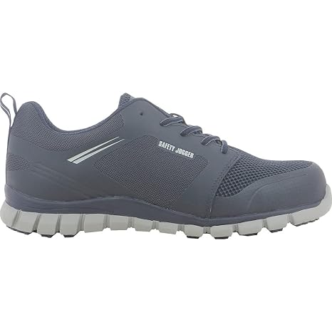 SAFETY JOGGER Ligero Safety Shoes with Carbon Toe Cap Ultra Lightweight Comfortable S1P Work Shoes for Men and Women Non-Slip Ideal for Logistics and Technology Navy EU 36