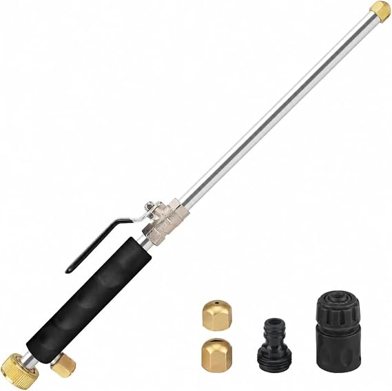 Jet Nozzle for Garden Hose, High Pressure Washer Hose Nozzle