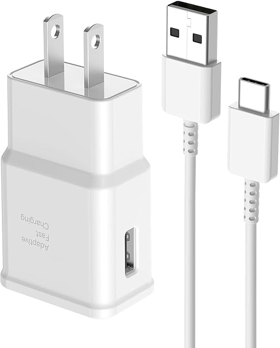 Fast Charger for Samsung with Type C Fast Charging Cable Cord