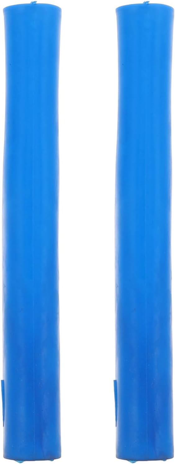 Rubber Handle Grip for Fencing Swords Replacement, 2 Pack Blue