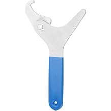 Motorcycle Shock Spanner Wrench, Adjustable Shock Spanner Motorcycle Shocks Hooked Jaw Anti Slip for 35mm‑75mm Spring Collars