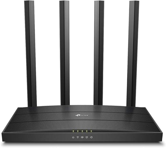 TP-Link Archer C80, AC1900 Mbps Wireless MU-MIMO Wi-Fi Router, 4 Gigabit LAN Ports, Beamforming, WPA3, Parental Controls